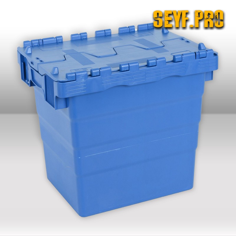 Пластиковый ящик с крышкой SPKM-4336