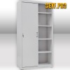 Шкаф металлический для офиса ШКГ-10 К (двери купе)