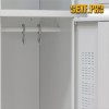 Шкаф металлический для одежды ШОМ-300/1-2